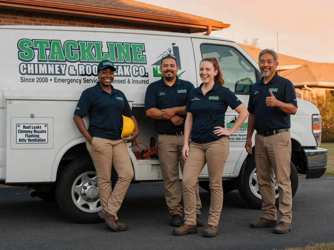 Chimney flashing repair company in Sabine Pass, TX
